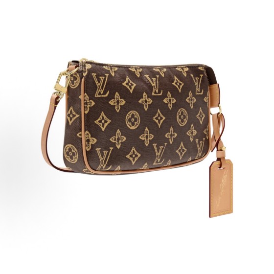 LOUIS VUITTON POCHETTE ACCESSOIRES Old-style print